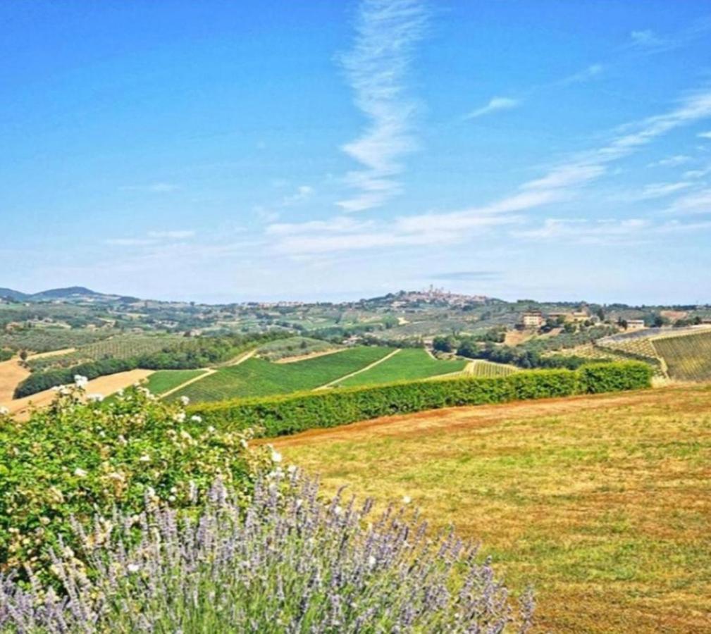 Agriturismo Fattoria Il Piano - Appartamento Focolare - San Gimignano Bagian luar foto