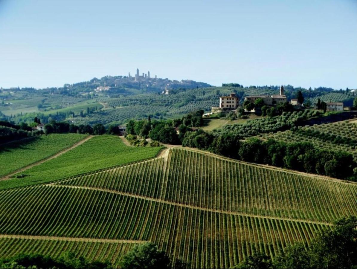 Agriturismo Fattoria Il Piano - Appartamento Focolare - San Gimignano Bagian luar foto