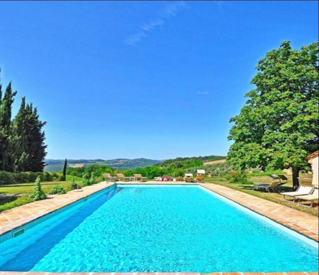 Agriturismo Fattoria Il Piano - Appartamento Focolare - San Gimignano Bagian luar foto